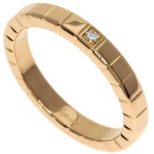 Chopard  Ice cube 1P Diamond Ring K18 Pink Gold  Ladies [Used]