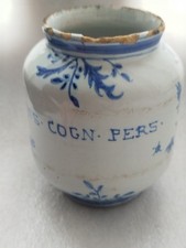 pot a pharmacie faience du sud