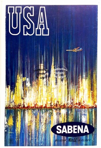 Sabena avion usa rf109 - avion,
