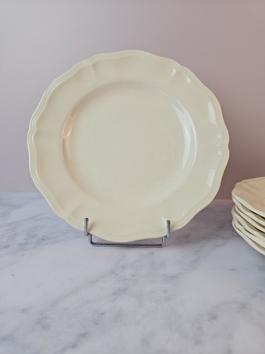 Assiettes plates faïence - plates,