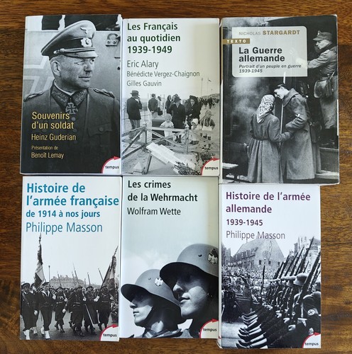 Lot livres tempus seconde - 6,
