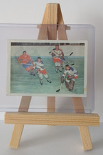 ICE HOCKEY (1) NEW YORK CANADIAN RANGERS 1967 CHOCOLATE JACQUES Sports card