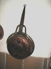 POELON  XVIIIe  en CUIVRE-