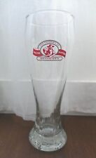 Antique Beer Glass Les tavernes Maitre Kanter Breweries Beveled Glass 23cm