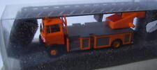 MICRO PRALINE MB MERCEDES LP 809 HO 1/87 CAMION POMPIERS ECHELLE TRIPLE IN BOX