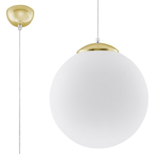Suspension acier blanc e27 - acier,