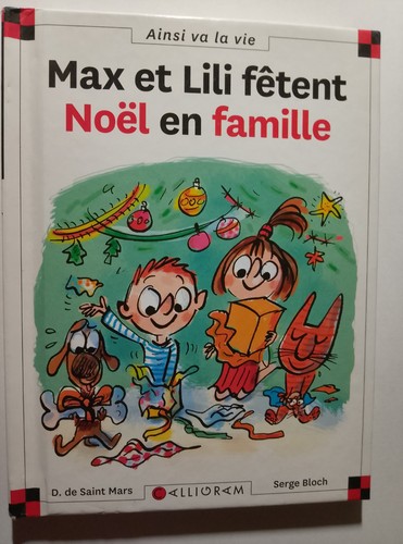 Livre max lili fetent noel - lili,