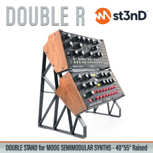 Double support pour synthés - support,