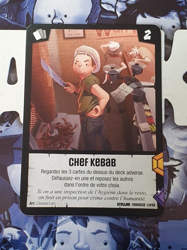 Carte wankul chef - carte, kebab