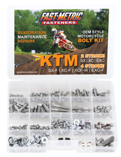 296pc bolt kit ktm exc - kit, ex
