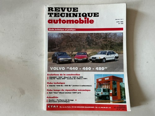 Rta revue technique - revue, automobile