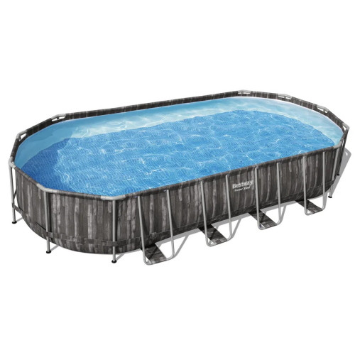 Bestway 5611t piscine ovale - piscine,