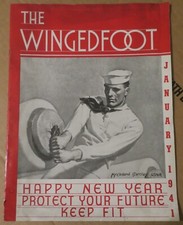 January,1941 Winged Foot New York Athletic Club Magazine,photos,sports,fitness