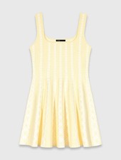 robe maje patineuse jacquard