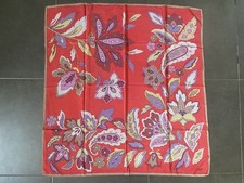 Foulard carré en soie Celine