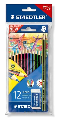 Etui crayons couleur - 12,