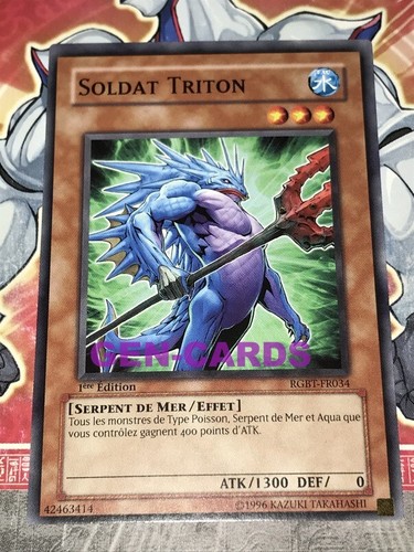Carte soldat triton - oh,