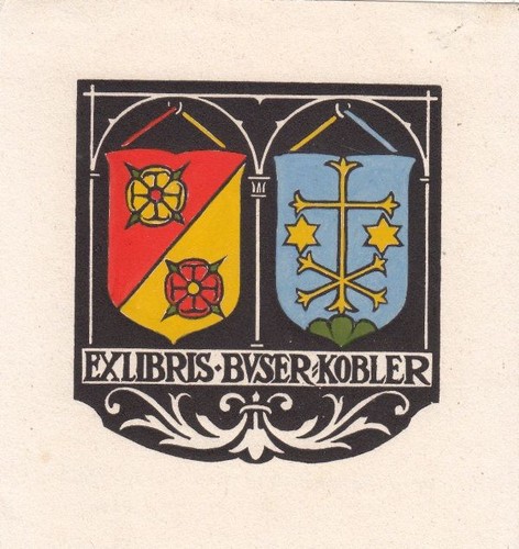 Exlibris livre art - livre, claude