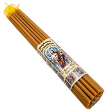 33 pièces bougies en cire