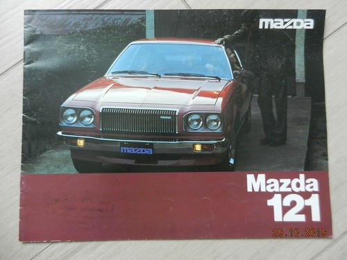 Catalogue mazda 121 coupé - catalogue,