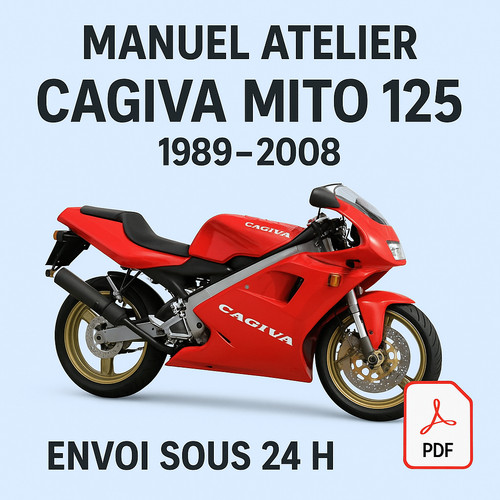 Manuel atelier cagiva mito 125 - atelier,