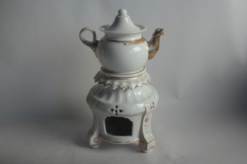 Tisanière porcelaine xixe - porcelaine,