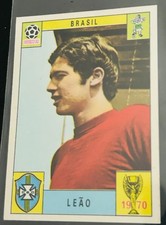 1970 Panini Mexico 70 Brazil LEAO Card – Original World Cup Ultra RARE LEAO GK