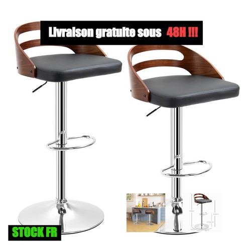 Lot tabourets bar homcom - tabourets, de