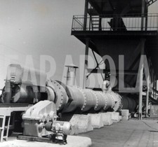 Photo de presse vintage 1972, Station Charge Gravier Et Sable, tirage 24 X 18 CM