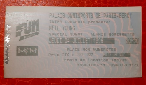 Ticket billet stub used - stub,