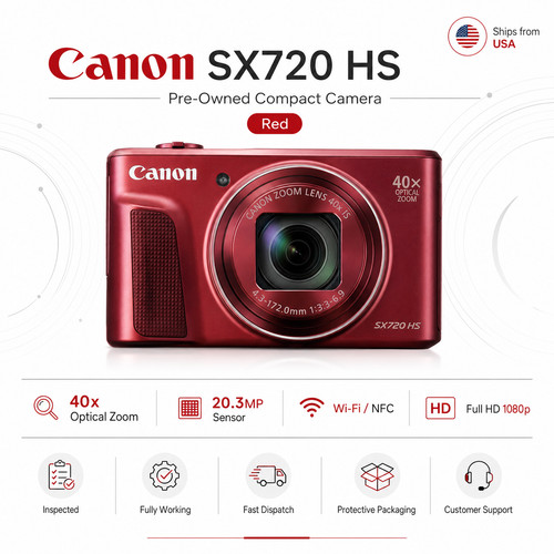Canon powershot sx720 - canon, hs