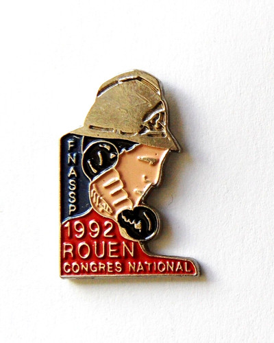 Pin pompiers rouen - pompiers,