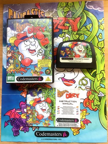 Fantastic dizzy complet - dizzy, sega