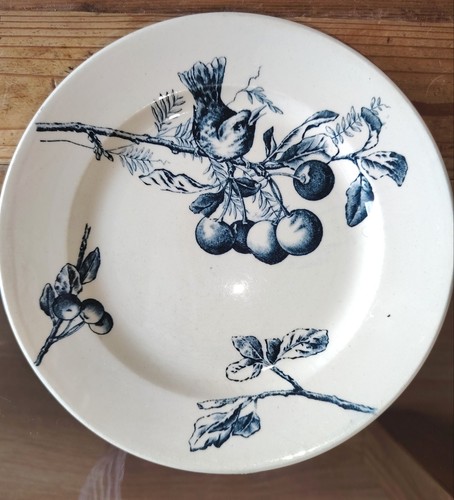 Belle ancienne assiette - assiette, "