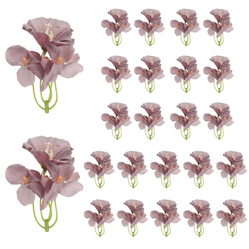 24pcs fleur orchidée - 24pcs,