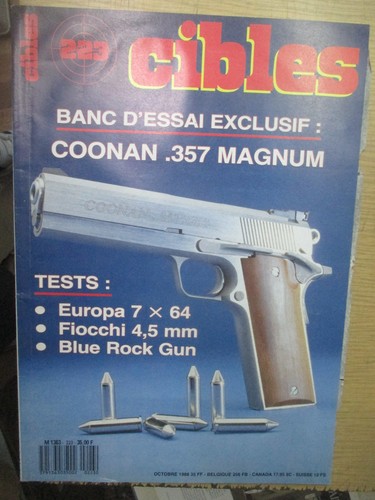 Cibles revue des armes - revue, et
