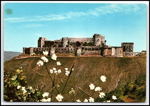 Vintage syrie krak - syrie,