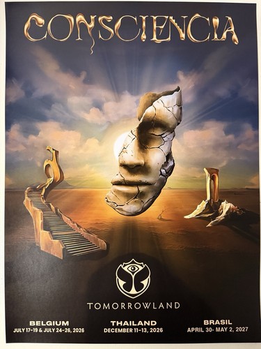Affiche concert tomorrowland - affiche,