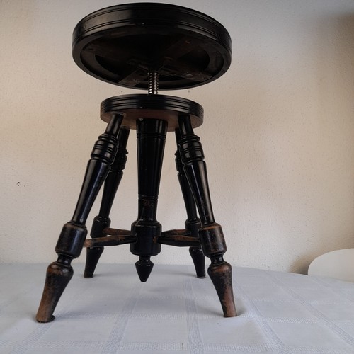 Tabouret piano ancien - tabouret,