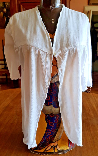 Ancienne liseuse coton doux - en,