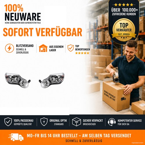 Kit phares avant - avant, h7