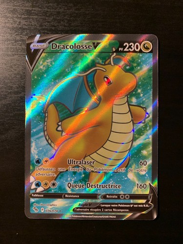 Carte pokémon dracolosse - carte,