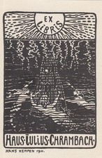 Exlibris Livre Plaque Klischee