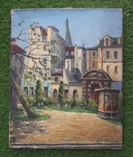 Ancien beau tableau signé