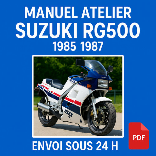 Manuel atelier suzuki rg500 - manuel,