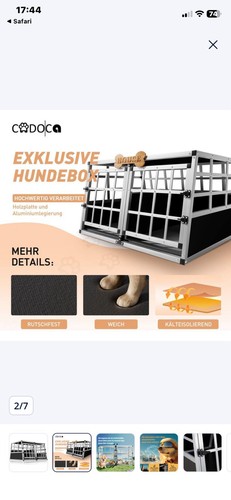 Cadoca cage transport - cadoca, chien