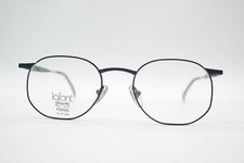 Lunettes Vintage Lafont Leader Bleues Carrées Monture NOS