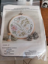 Kit canevas a broder NEUF
