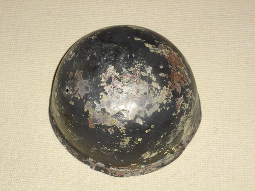 Ancien casque moto - ancien, de