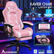 ALFORDSON Chaise Gaming avec